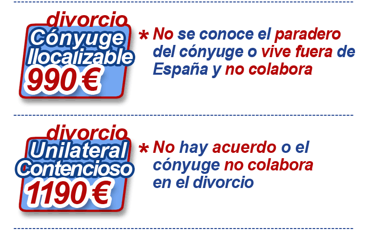 Requisitos divorcio contencioso